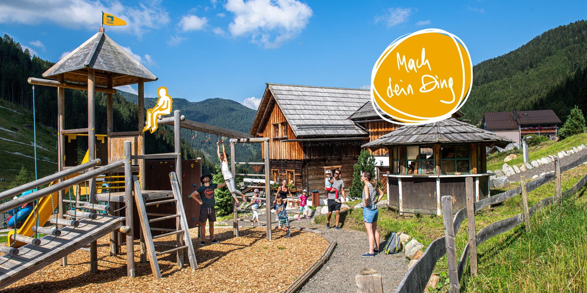 Alm-Resort Frühauf, Innerkrems action-ums-hotel